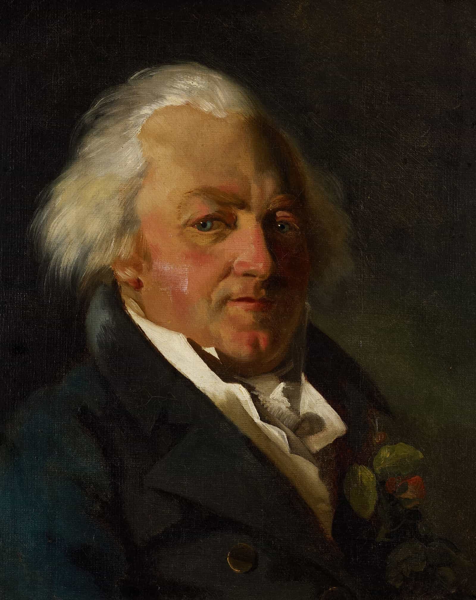 Portrait Of Simeon Bonnesoeur Bourginiere by Theodore Gericault