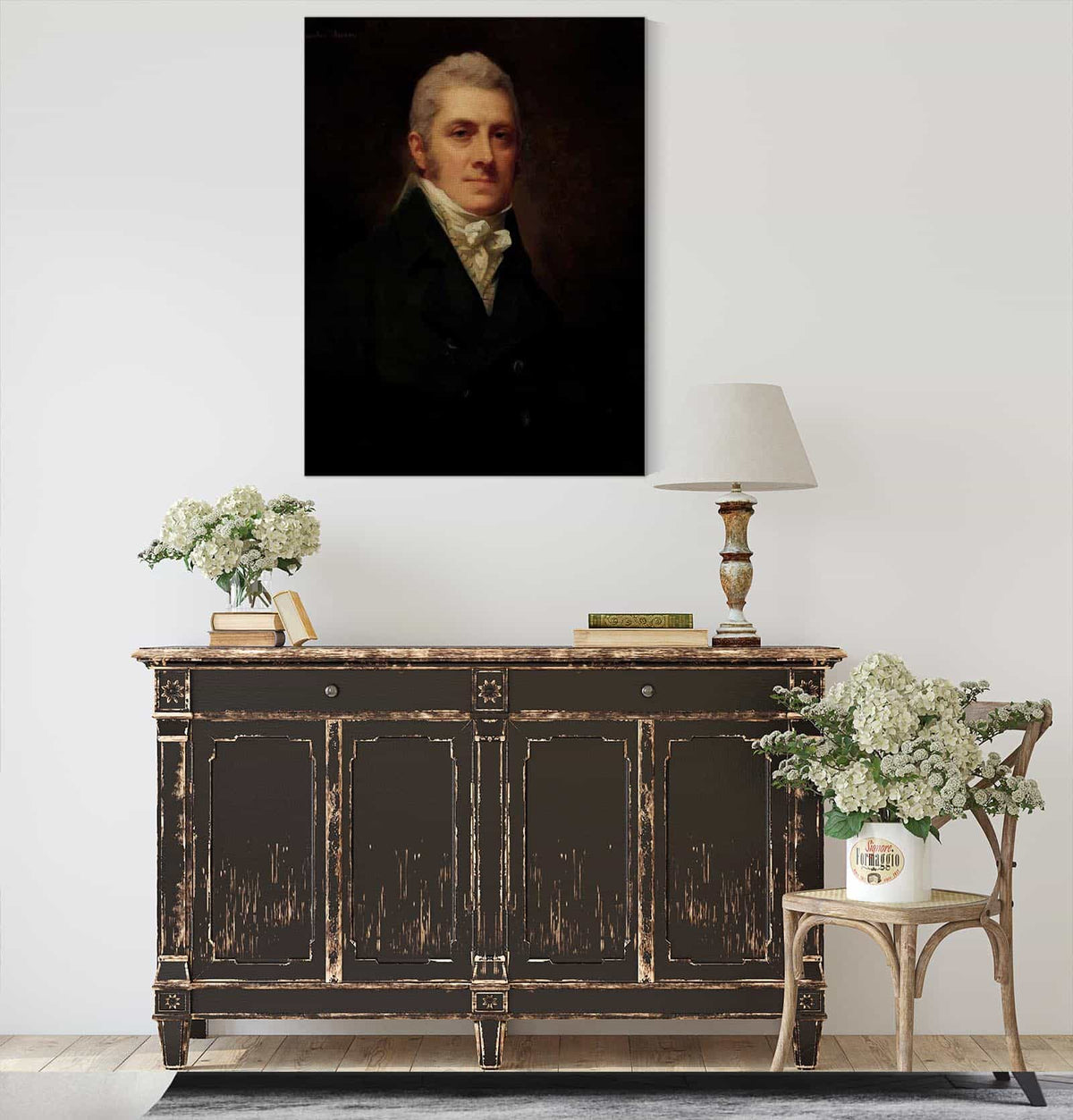 Portrait Of Sir Alexander Munro by Sir Henry Raeburn