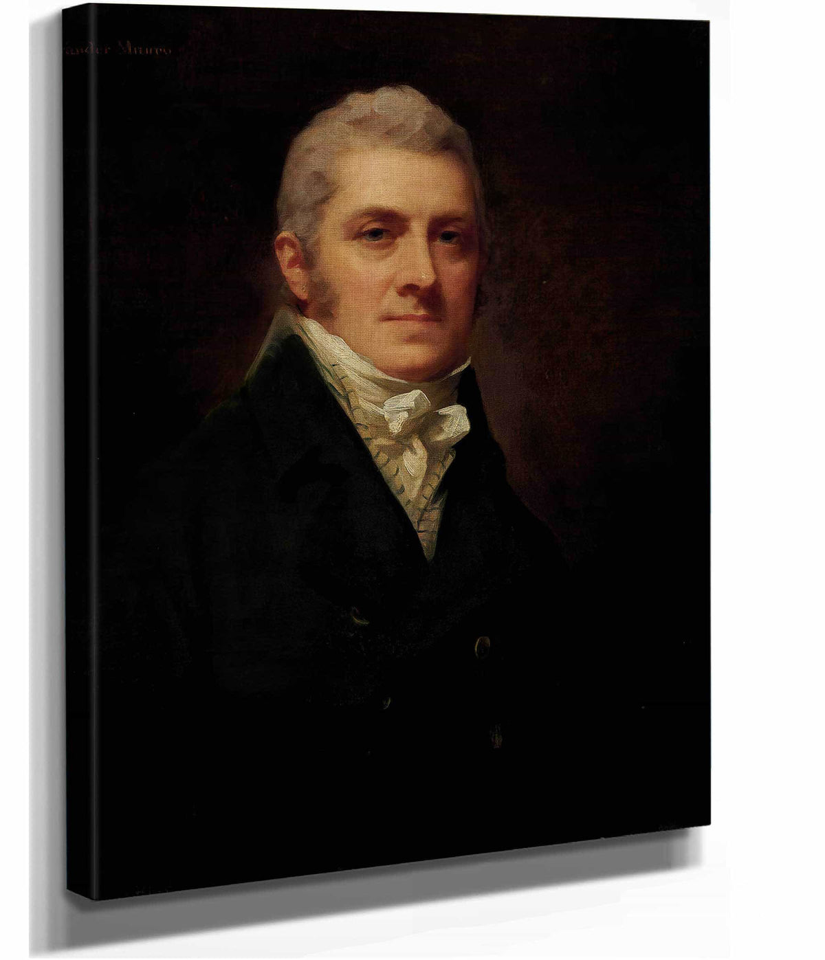 Portrait Of Sir Alexander Munro by Sir Henry Raeburn