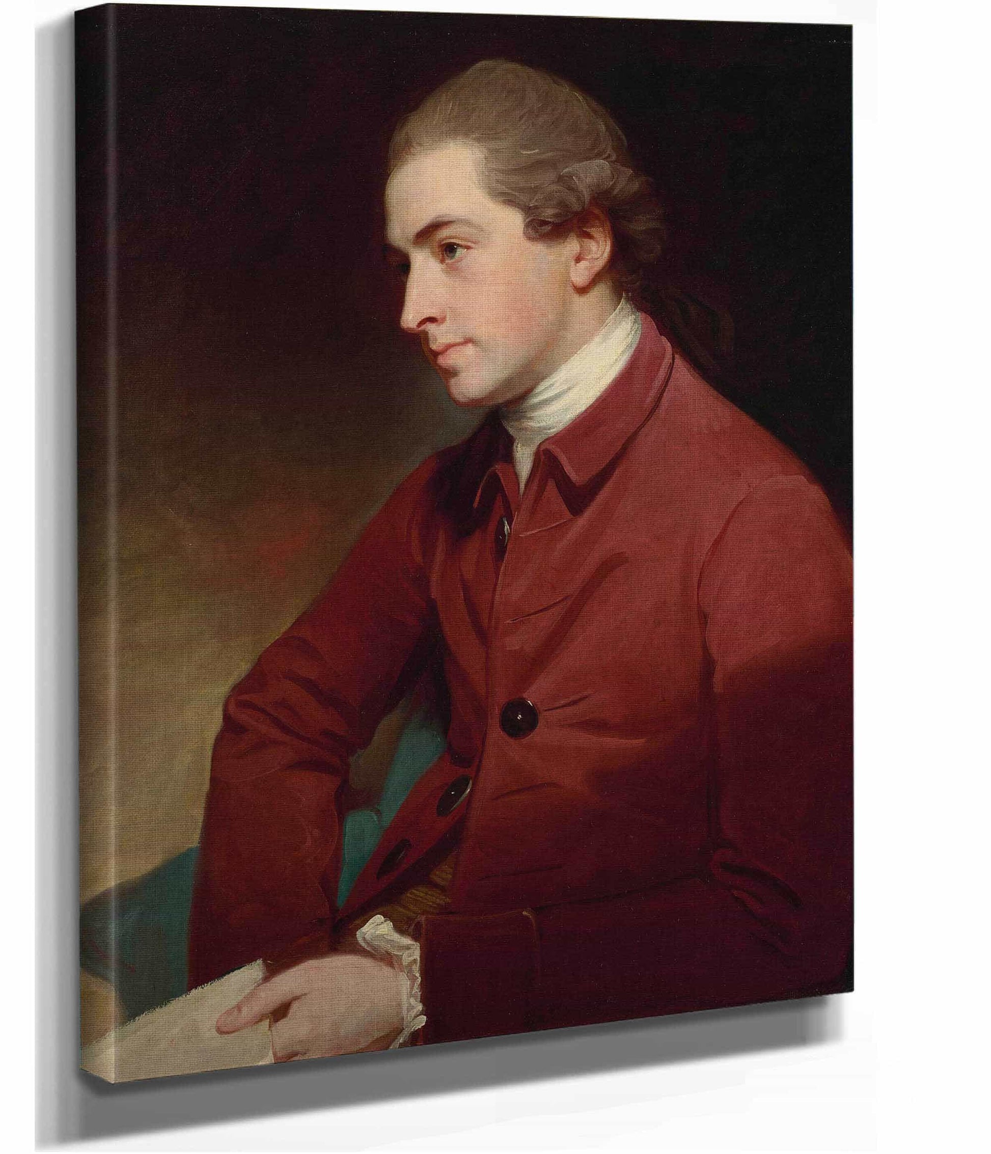 Portrait Of Sir Thomas Frankland Th Bt by George Romney