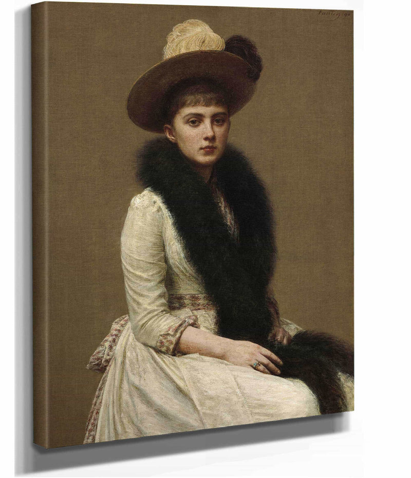 Portrait Of Sonia by Henri Fantin Latour