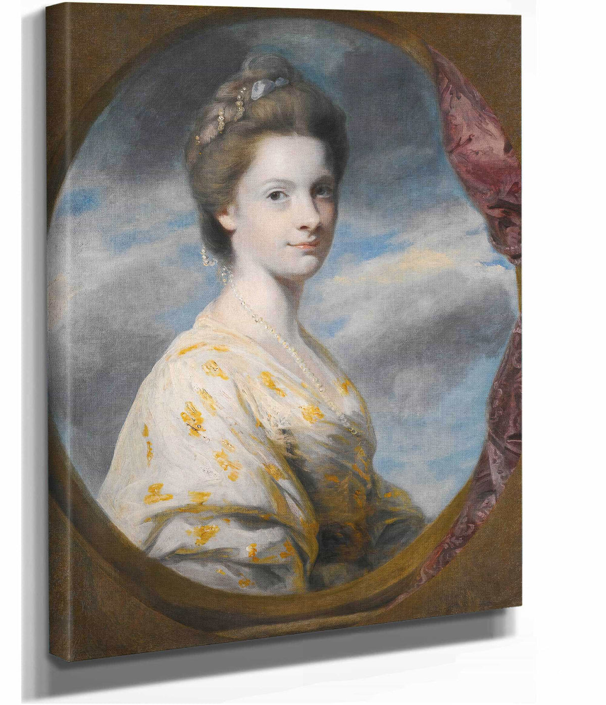 Portrait Of Sophia Mrs Edward Southwell Later Lady De Clifford by Sir Joshua Reynolds