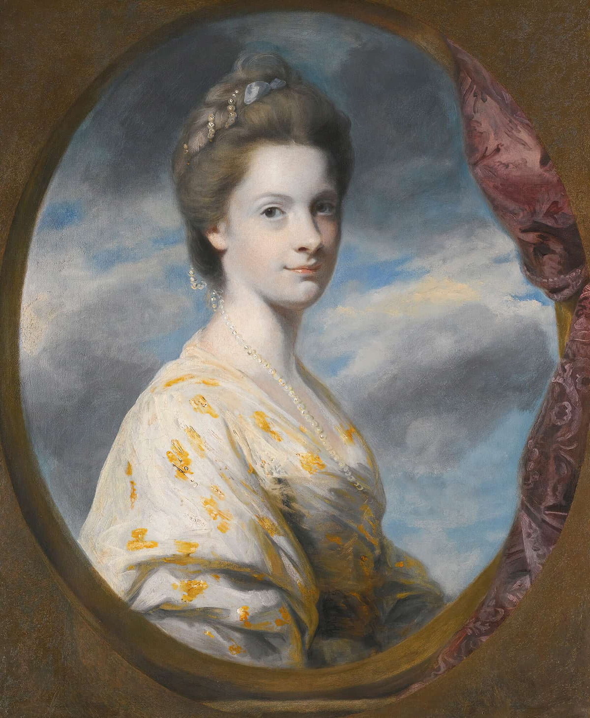 Portrait Of Sophia Mrs Edward Southwell Later Lady De Clifford by Sir Joshua Reynolds