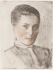 Portrait Of Sophie Aminoff by Magnus Enckell