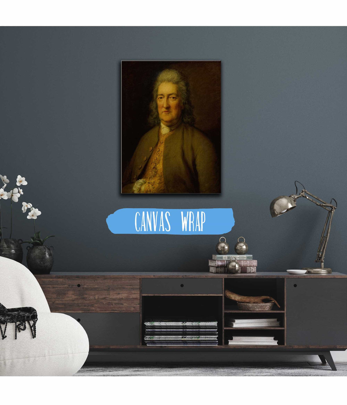 Portrait Of Surgeon General David Middleton by Thomas Gainsborough