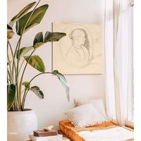 Portrait Of The Artists Wife by Pekka Halonen