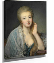 Portrait Of The Comtesse Du Barry by Jean Baptiste Greuze