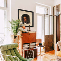 Portrait Of The Farmer Osten Tollefsen From Sandaak by Adolph Tidemand