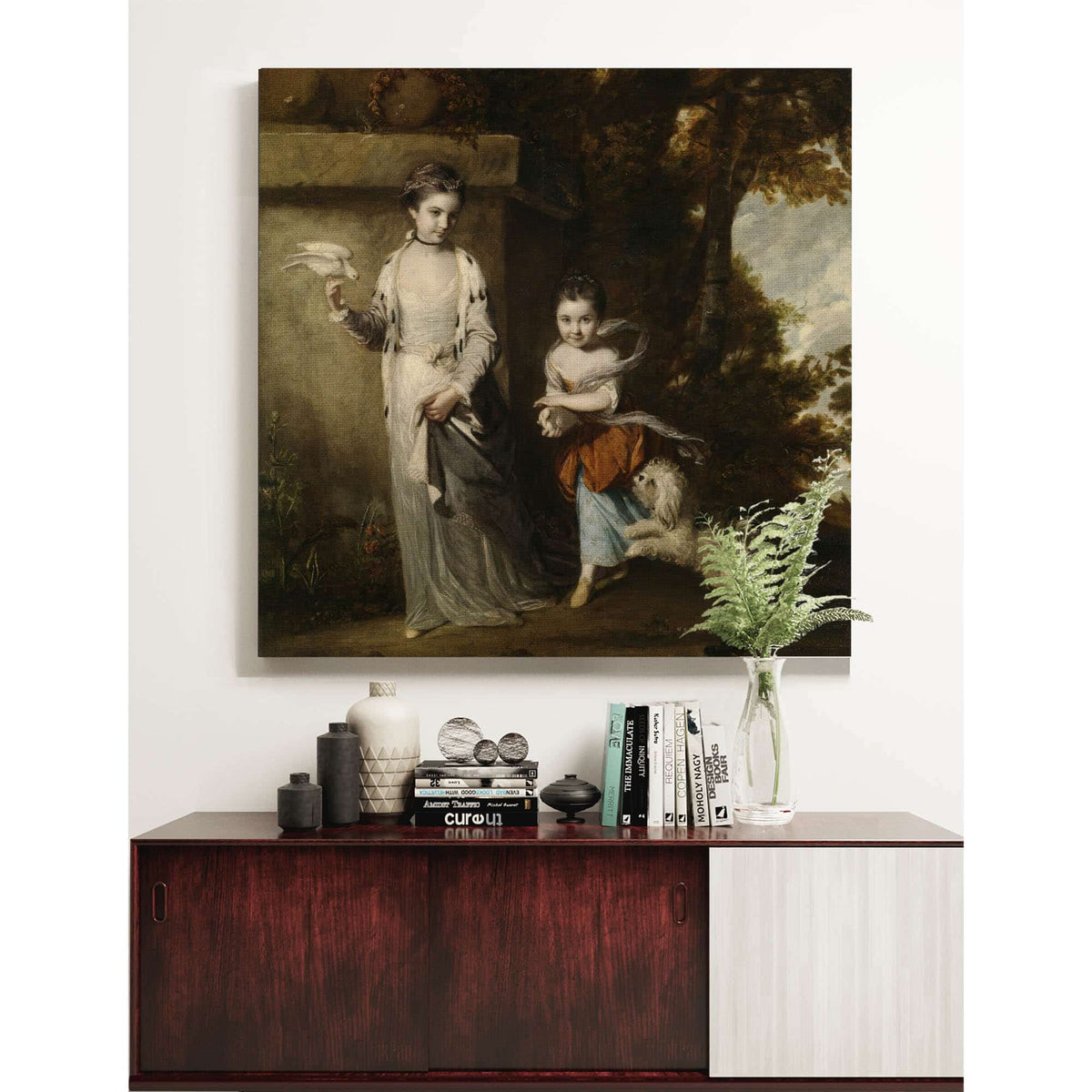 Portrait Of The Ladies Amabel And Mary Jemima Yorke by Sir Joshua Reynolds