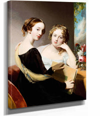 Portrait Of The Misses Mary And Emily Mceuen by Thomas Sully