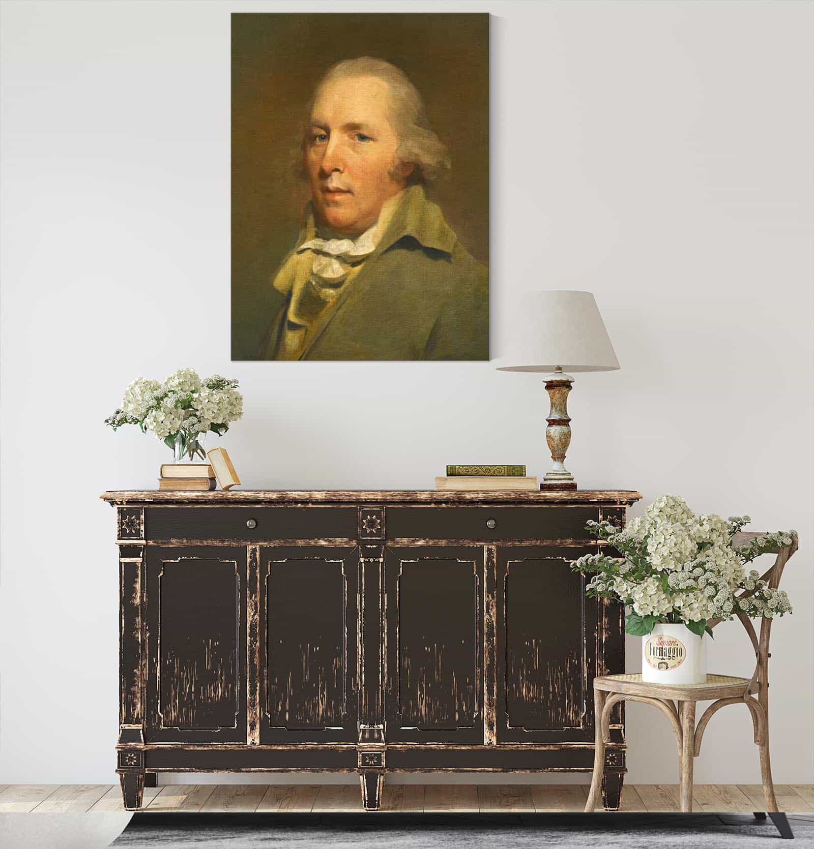 Portrait Of The Reverend John Home by Sir Henry Raeburn