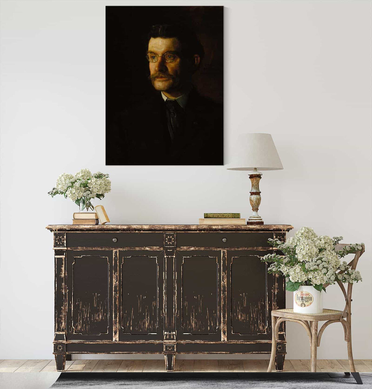 Portrait Of Thomas J Eagan by Thomas Eakins