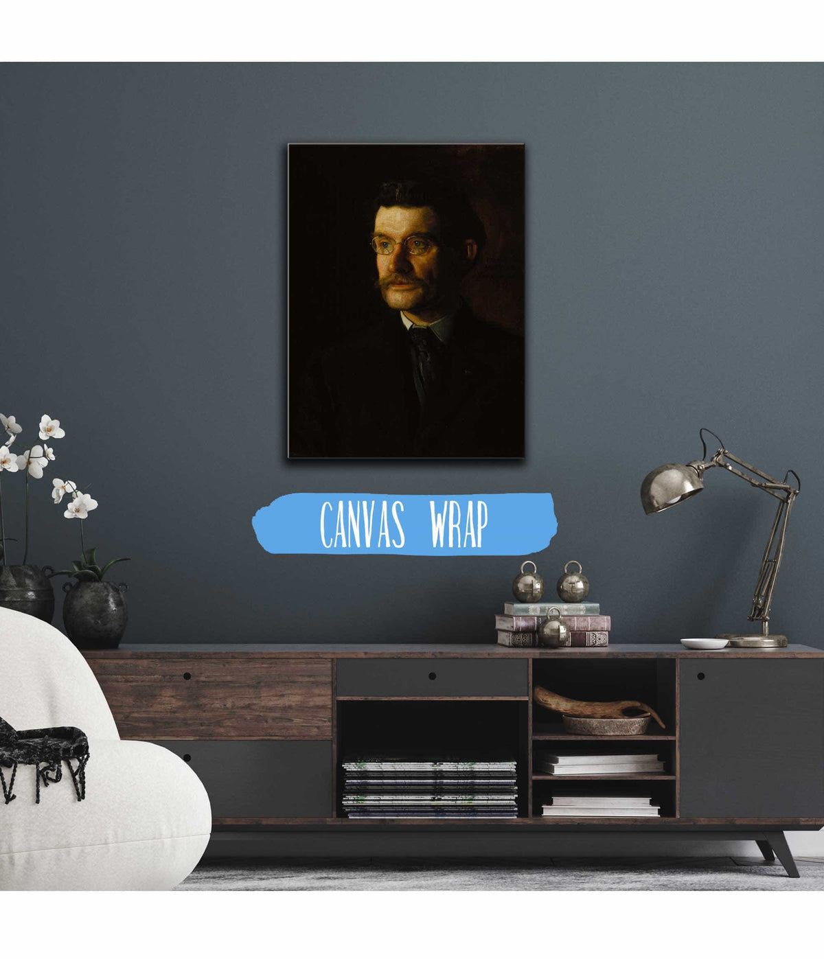 Portrait Of Thomas J Eagan by Thomas Eakins