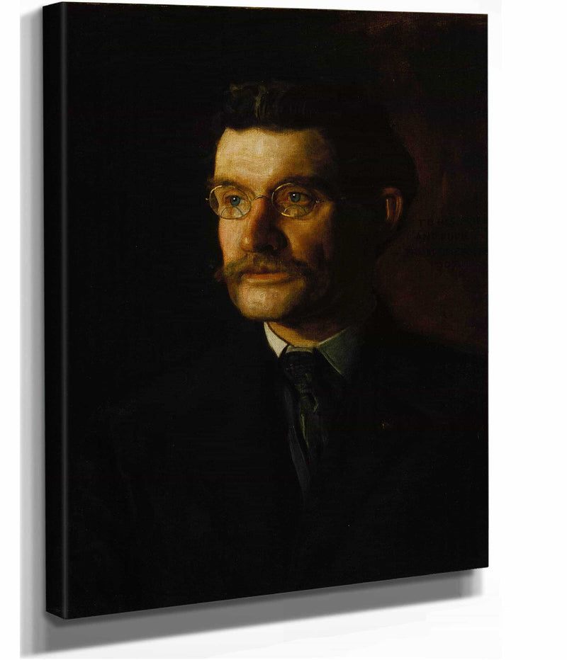 Portrait Of Thomas J Eagan by Thomas Eakins