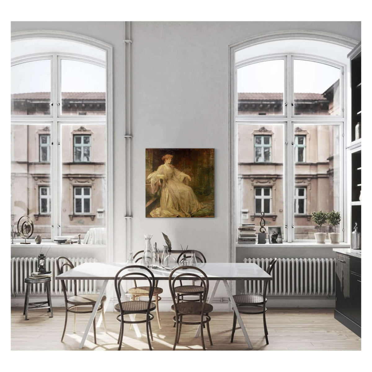 Portrait Of Violet Marchioness Of Granby by James Jebusa Shannon