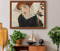 Portrait Of Wally Neuzil by Egon Schiele