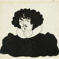 Portrait Of Whistler In Spanish Th Century Costume by Aubrey Vincent Beardsley