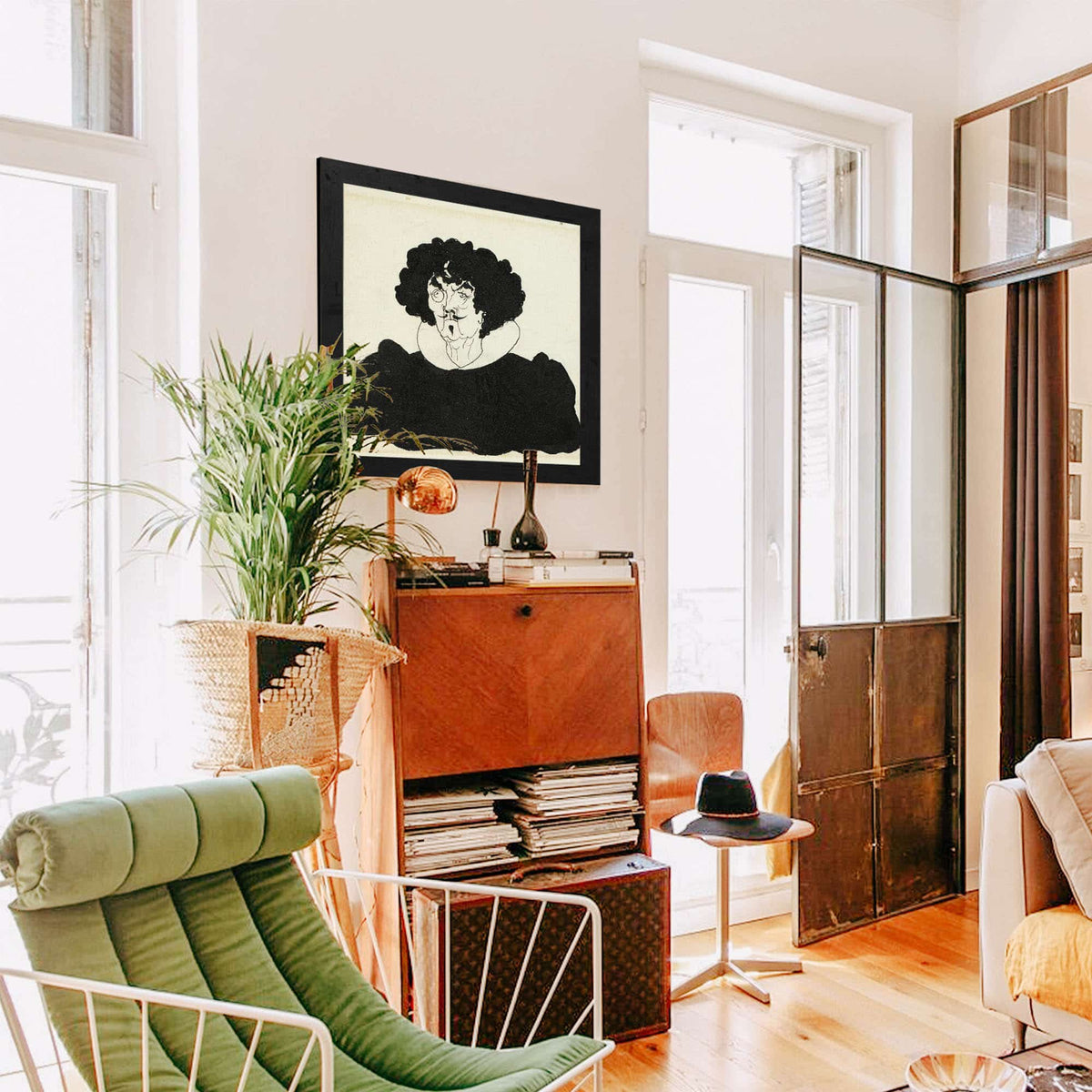 Portrait Of Whistler In Spanish Th Century Costume by Aubrey Vincent Beardsley