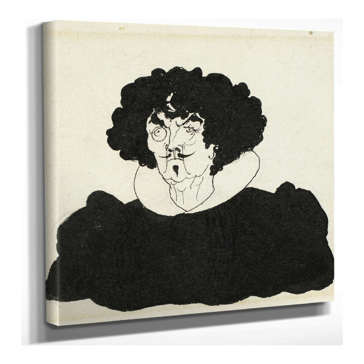 Portrait Of Whistler In Spanish Th Century Costume by Aubrey Vincent Beardsley