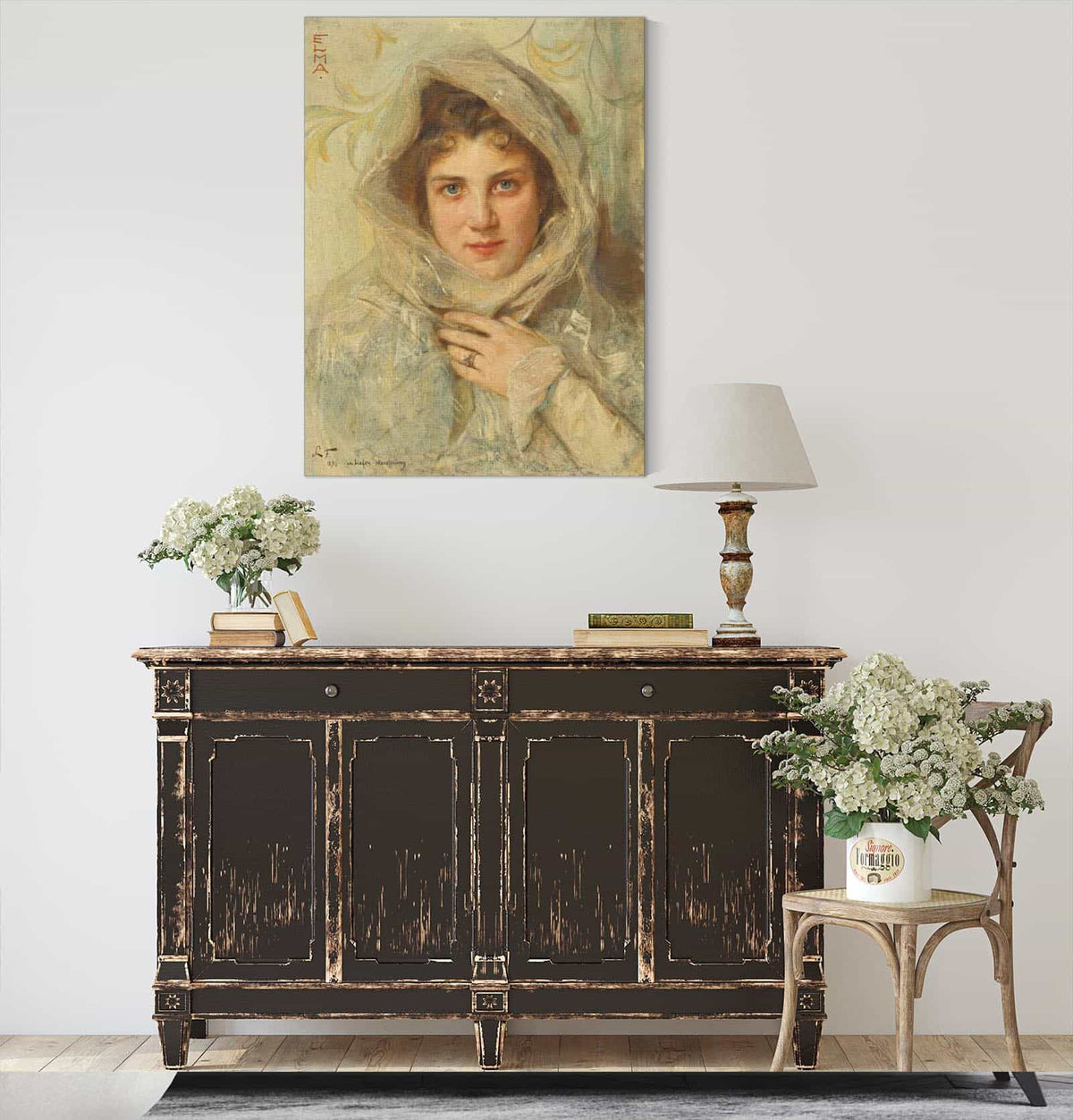 Portrait Of Wilhelmine Preetorius by Philip Alexius De Laszlo