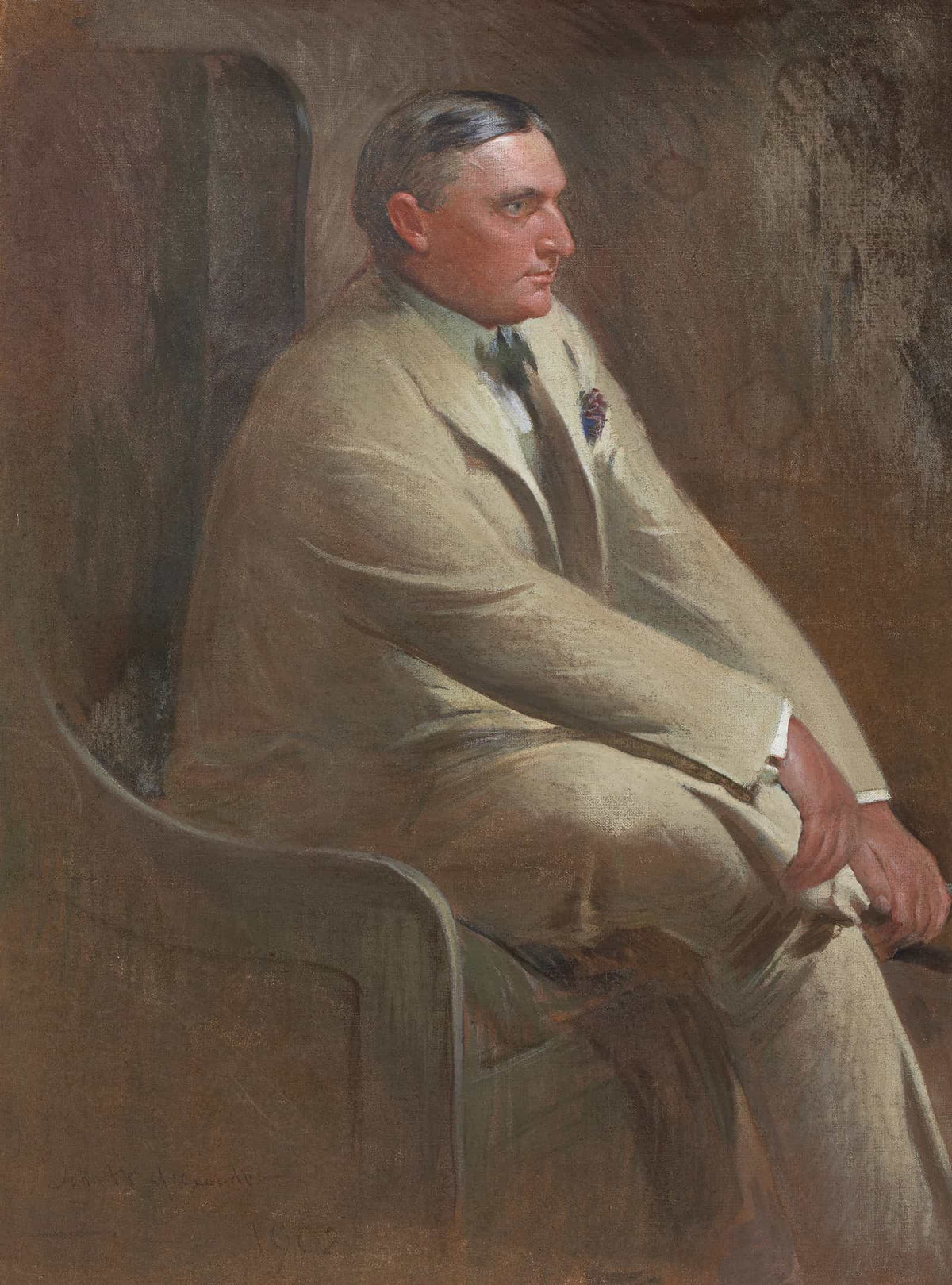 Portrait Of William Denny by John White Alexander