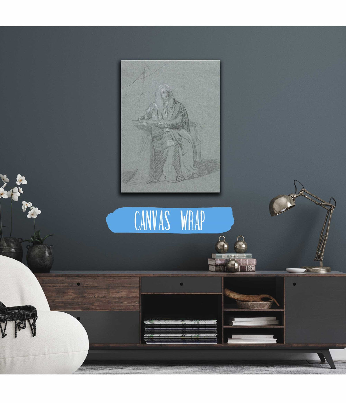 Portrait Of William Murray Earl Of Mansfield  by John Singleton Copley