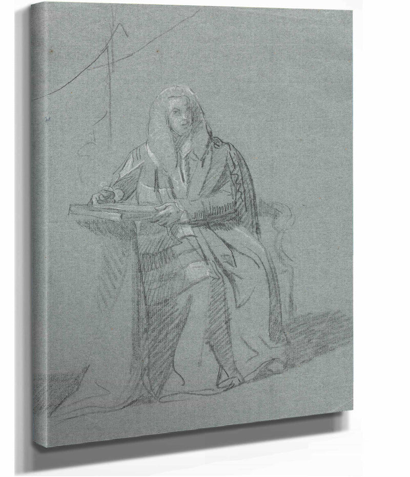 Portrait Of William Murray Earl Of Mansfield  by John Singleton Copley