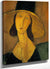 Portrait Of Woman In Hat 1917 By Amedeo Modigliani