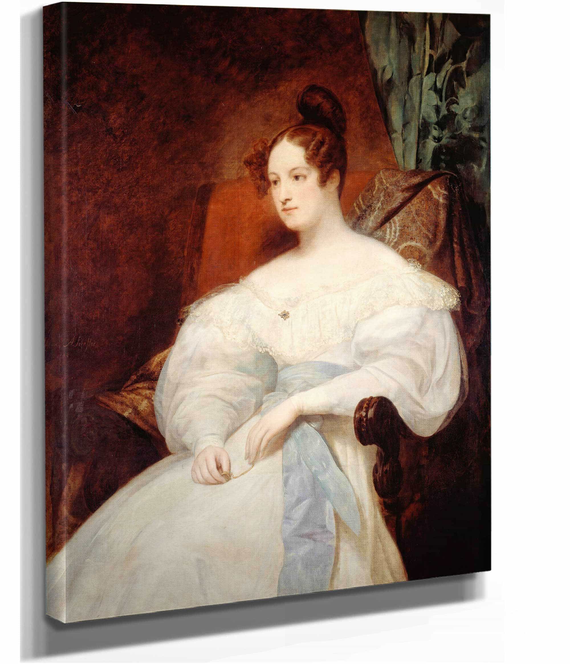 Portrait Presume De La Princesse Louise Dorleans by Ary Scheffer