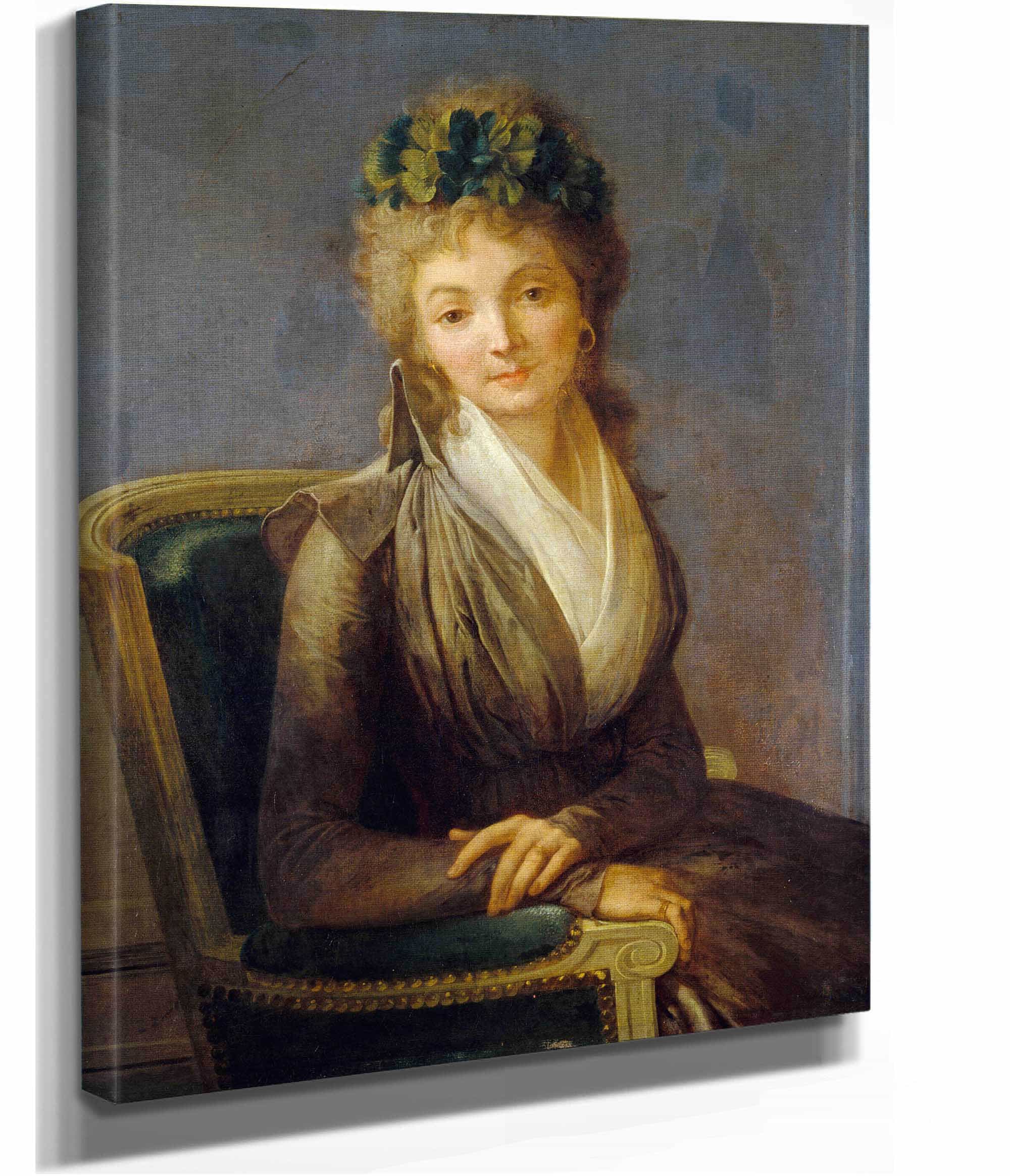 Portrait Presume De Lucile Desmoulins by Louis Leopold Boilly