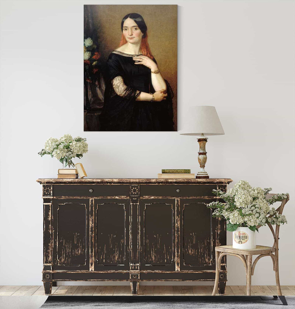 Portrait Presume De Melle Mars by Ary Scheffer