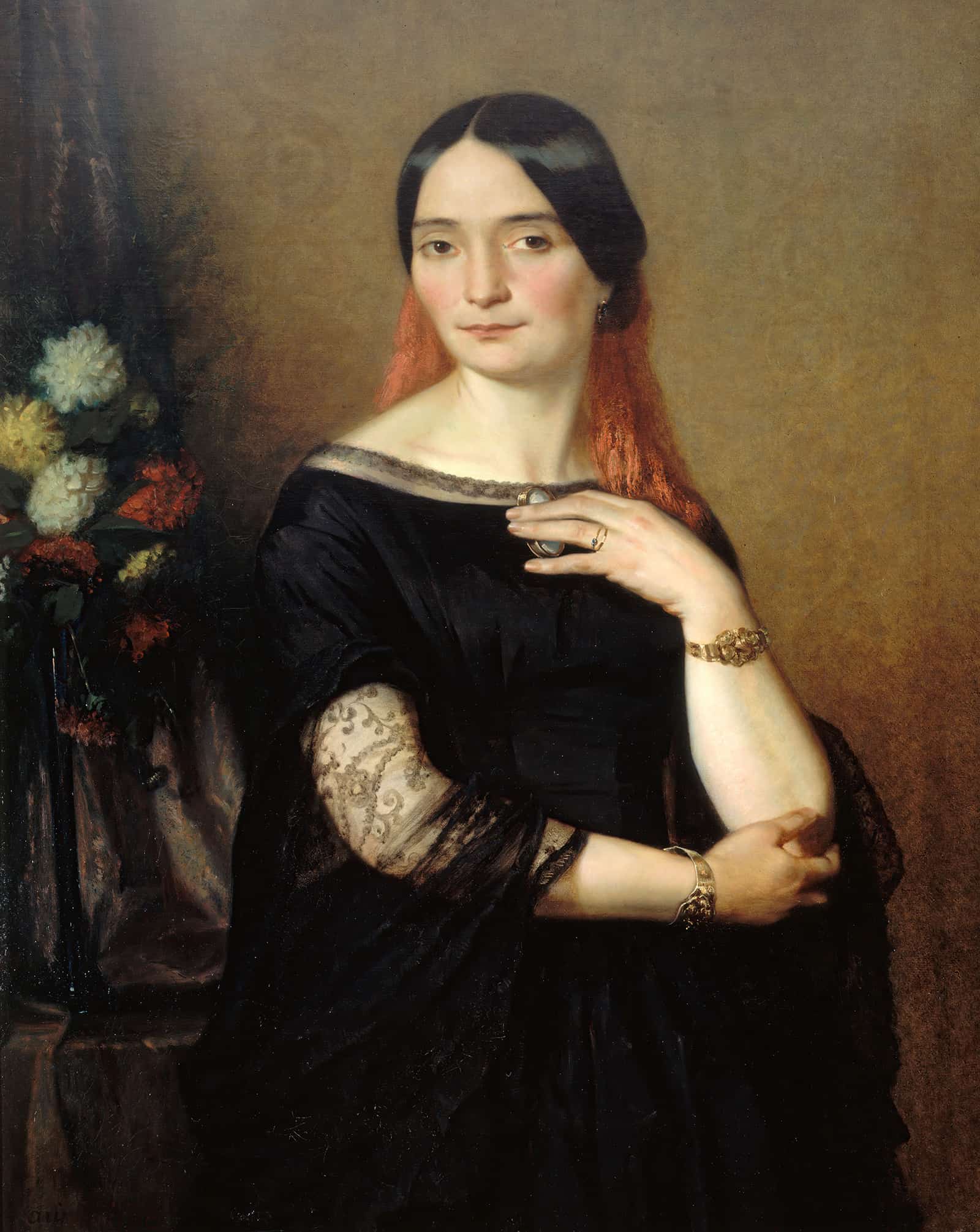 Portrait Presume De Melle Mars by Ary Scheffer