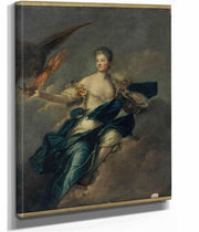 Portrait Presume De Mme De Mailly En Hebe  by Jean Marc Nattier