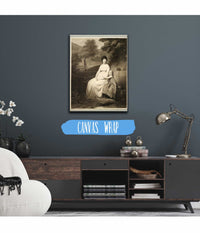 Portrait Said To Be Of Mrs Tallien And Her Daughter In A Park by Louis Leopold Boilly