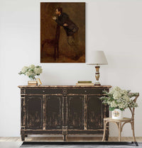 Portrait Sketch Of Sanford Gifford by Eastman Johnson