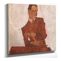 Portrat Arthur Roessler by Egon Schiele