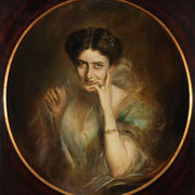 Portrat Der Mary Victoria Lady Curzon Von Kedleston Vizekonigin Von Indien by Franz Von Lenbach