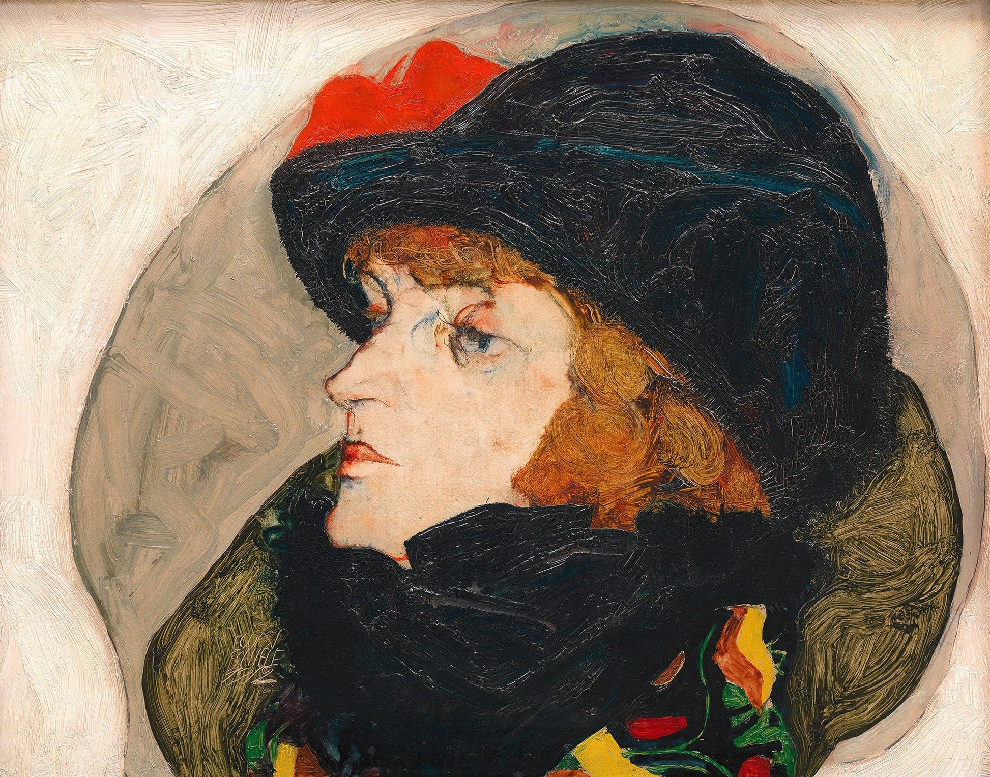 Portrat Ida Roessler by Egon Schiele
