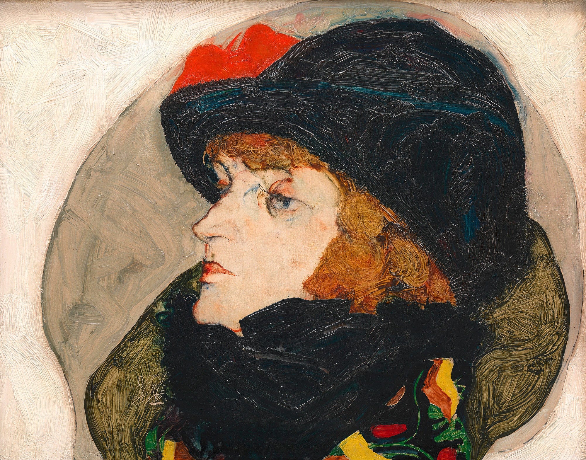 Portrat Ida Roessler by Egon Schiele