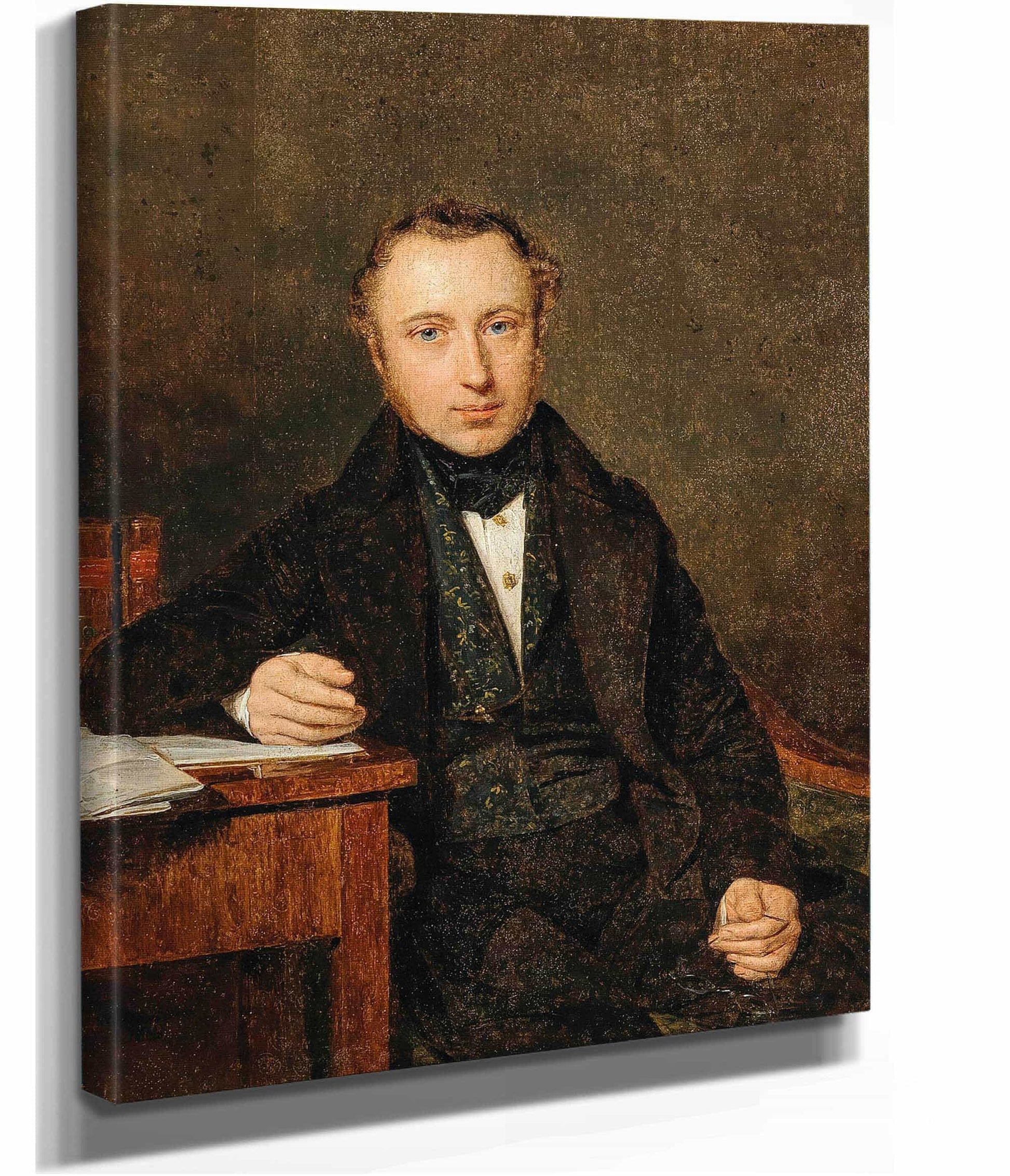 Portrat Josef Von Stadler by Ferdinand Georg Waldmuller