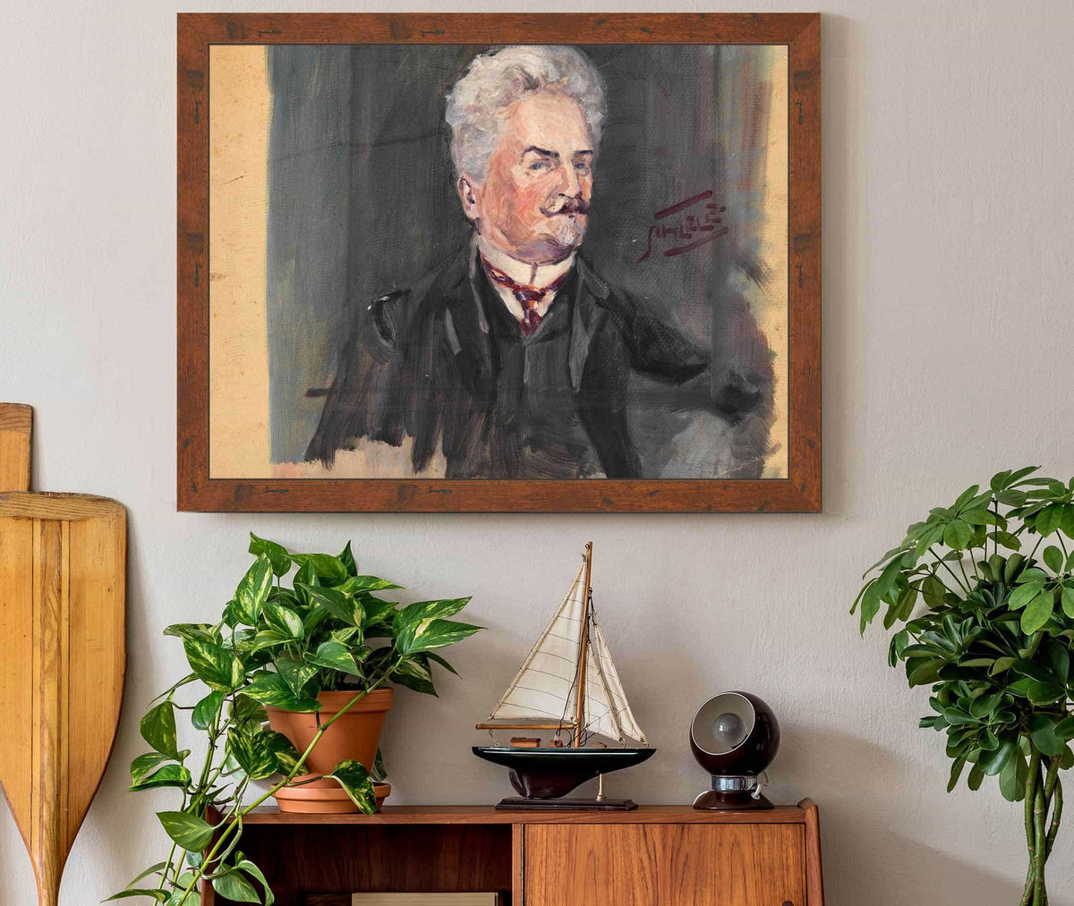 Portrat Leopold Czihaczek by Egon Schiele