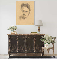 Portratstudie Anton Peschka by Egon Schiele