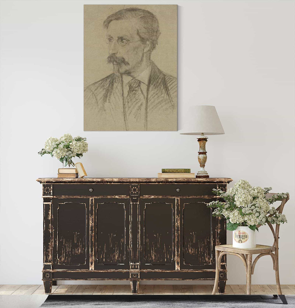 Portret Van De Heer Van Duyl by Therese Schwartze