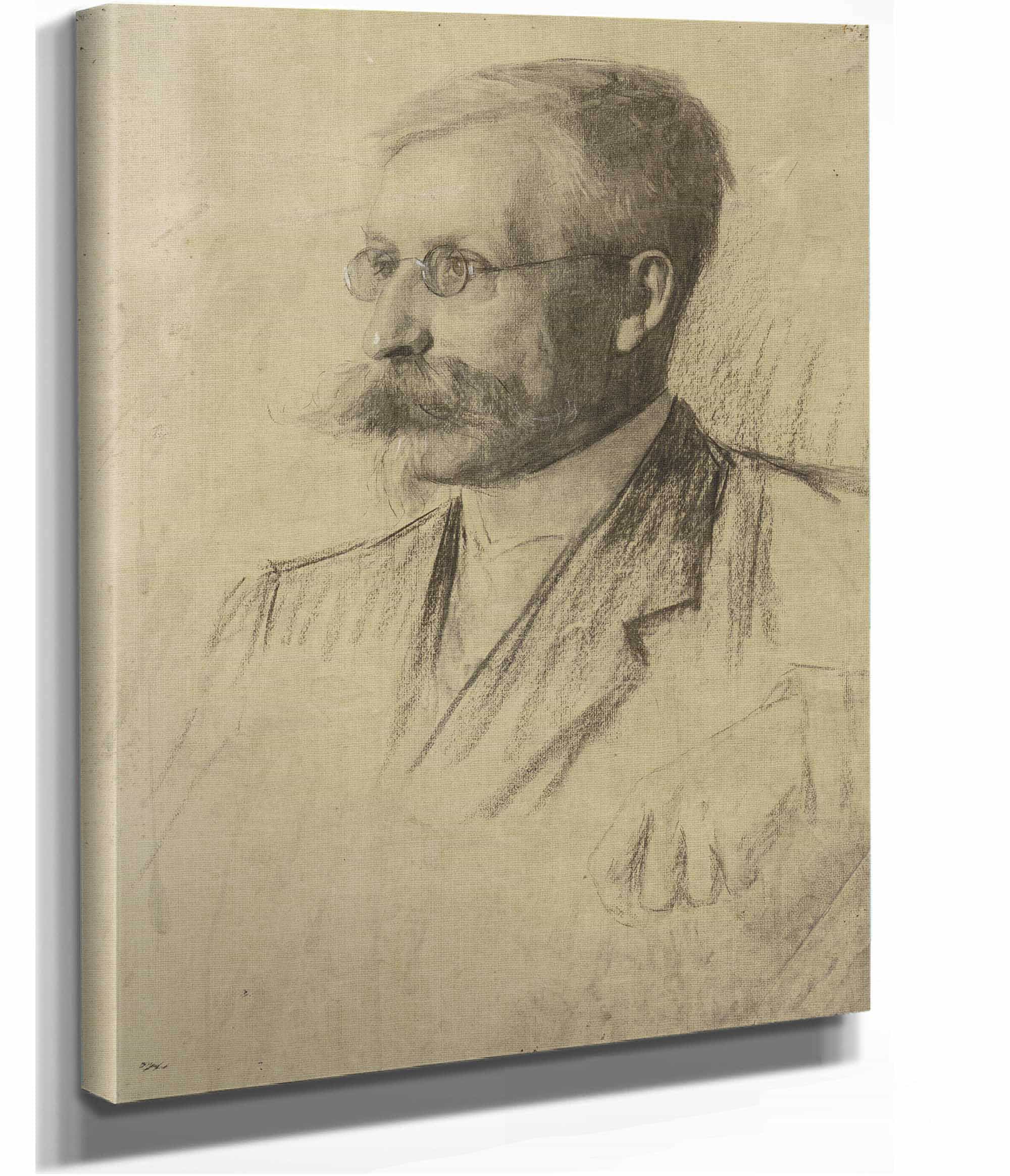 Portret Van De Heer Van Duyl by Therese Schwartze