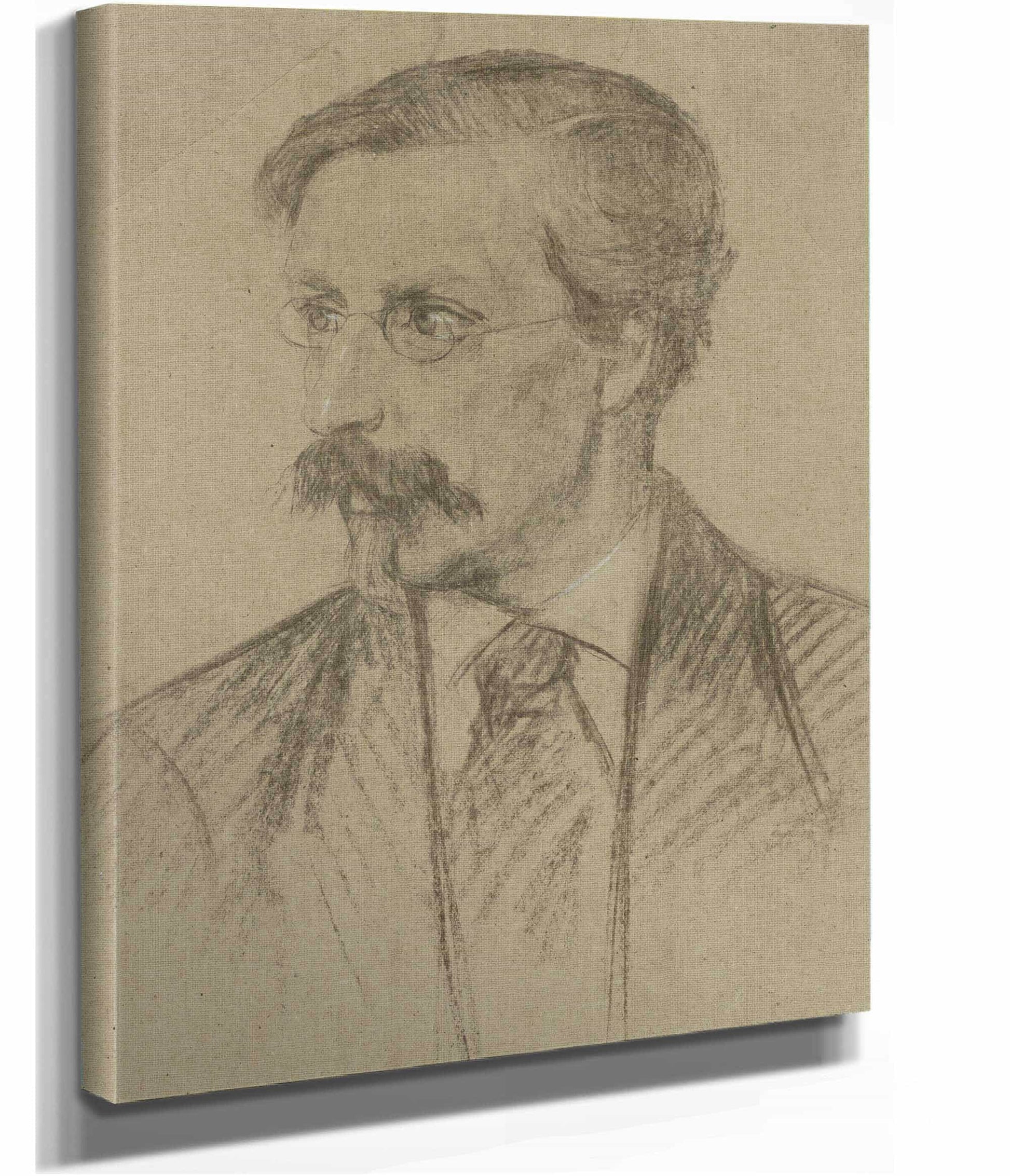 Portret Van De Heer Van Duyl by Therese Schwartze