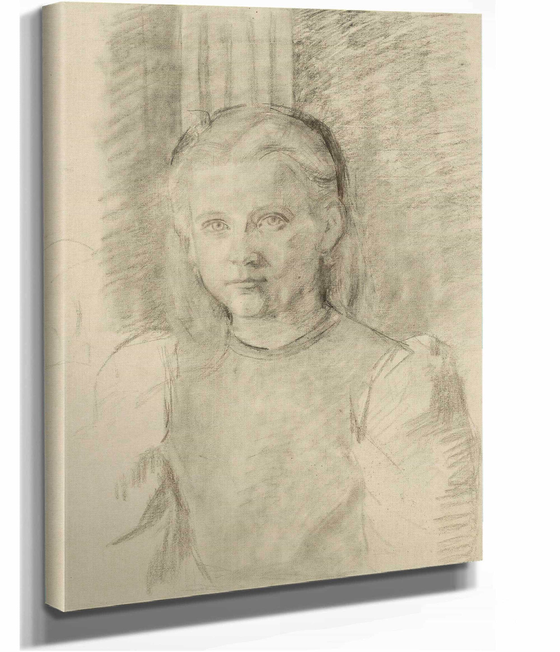 Portret Van Een Jong Meisje by Therese Schwartze