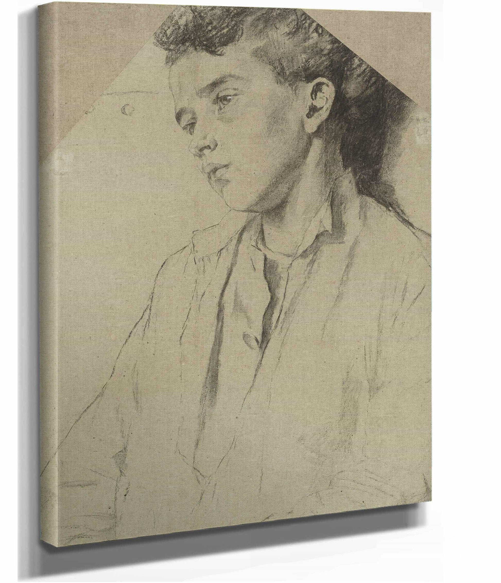 Portret Van Een Jongen by Therese Schwartze