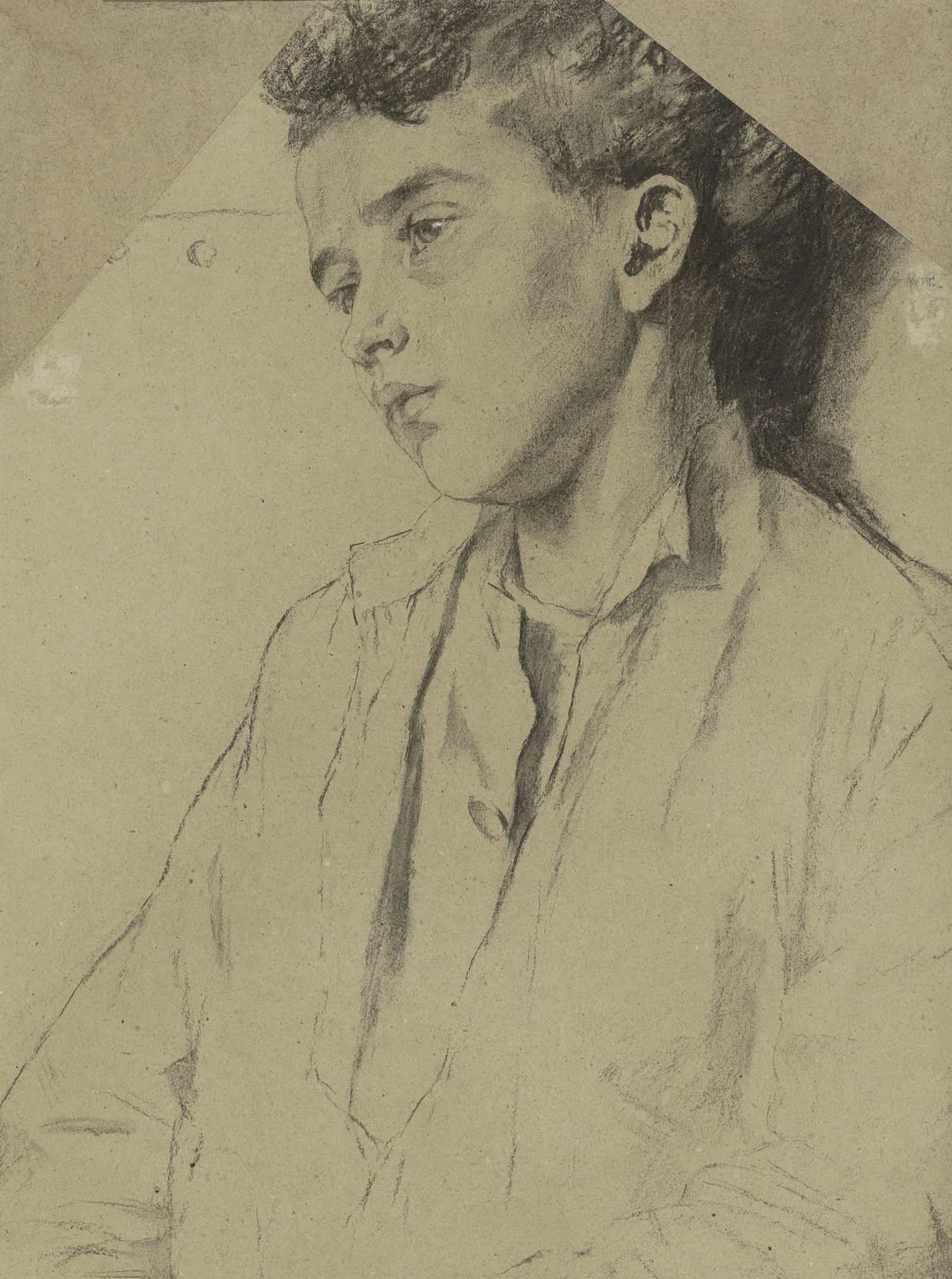 Portret Van Een Jongen by Therese Schwartze