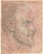Portret Van Jac Jongert Van Opzij by Richard Nicolaus Roland Holst