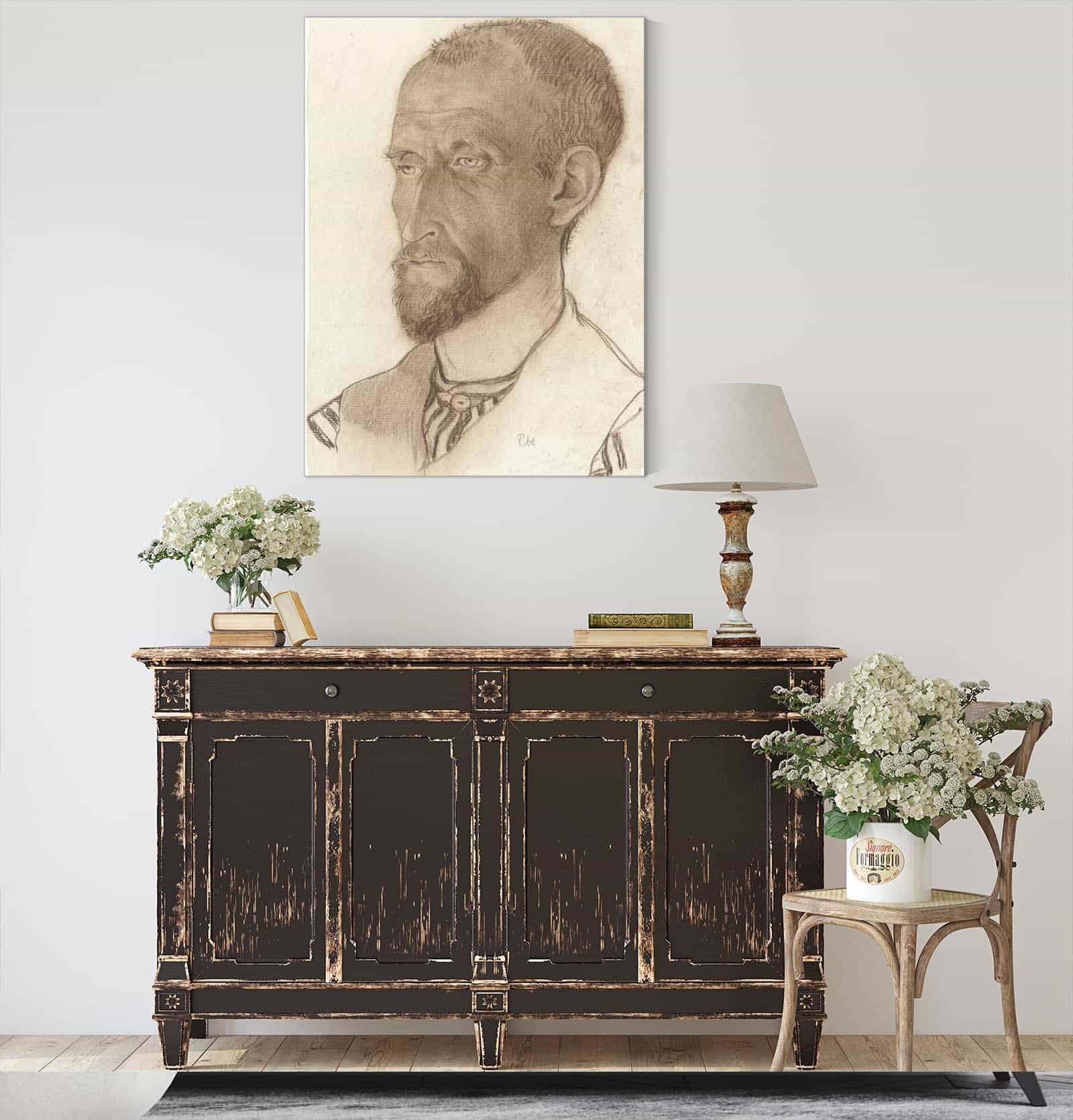Portret Van Petrus Koninks Naar Links by Richard Nicolaus Roland Holst